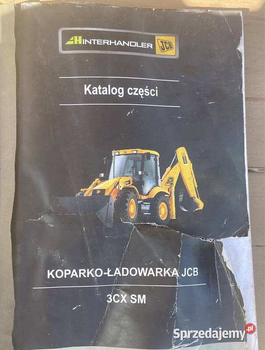 Katalog części koparkoładowarka JCB 3CX SM Chełmiec