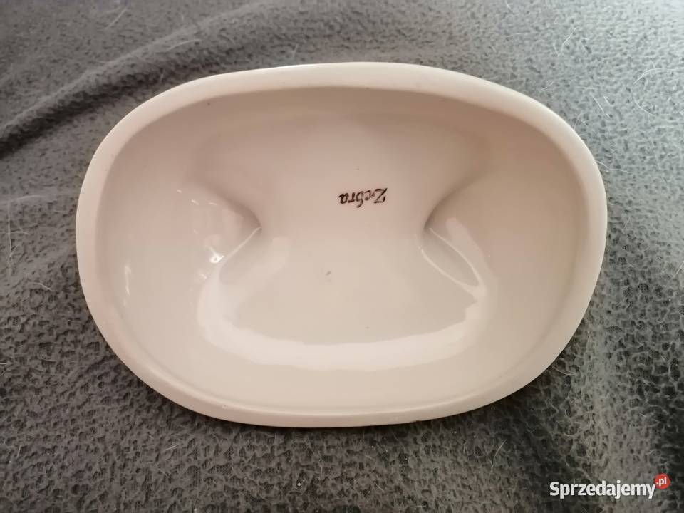 ceramiczna pokrywka do maselniczki zebra Legnica