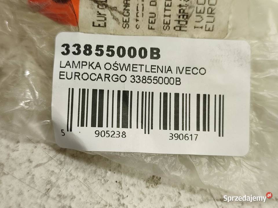 LAMPKA SUFITOWA IVECO EUROCARGO IIII 1991 NOWA lubelskie