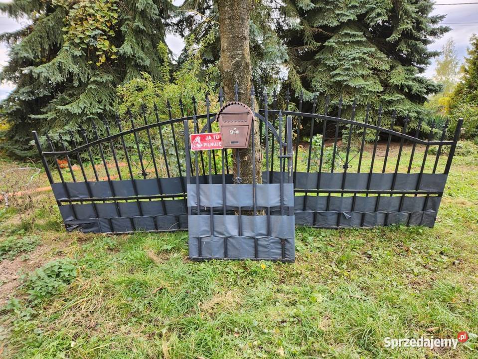 Brama 4 m furtka 1 m kompet ogrodzenie Pozostałe Bychawa sprzedam