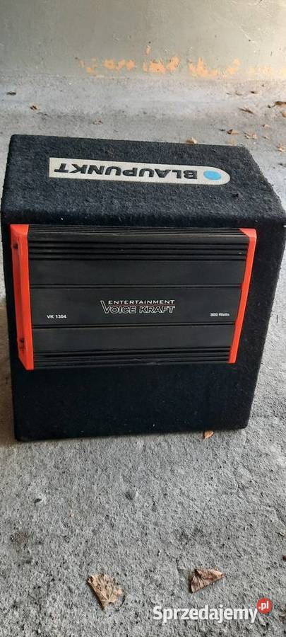 Subwoofer Blaupunkt wzmacniacz osobowe Sprzęt audio fabryczny sprzedam
