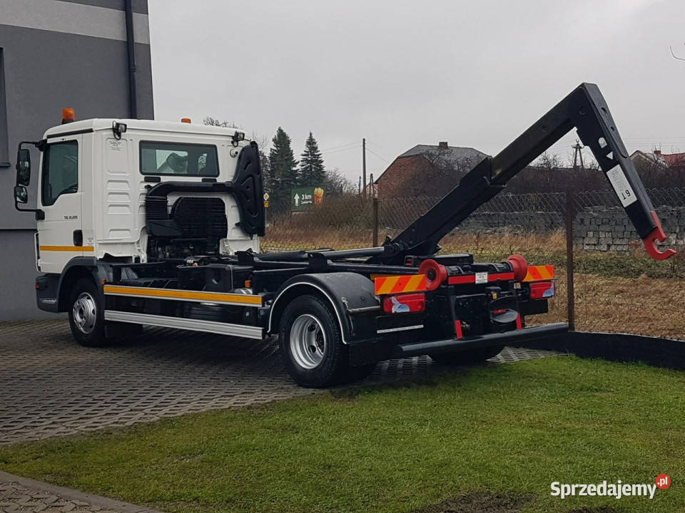 MAN TGL 12220 HAKOWIEC 4X2 KLIMA DO KONTENERÓW Poręba sprzedam