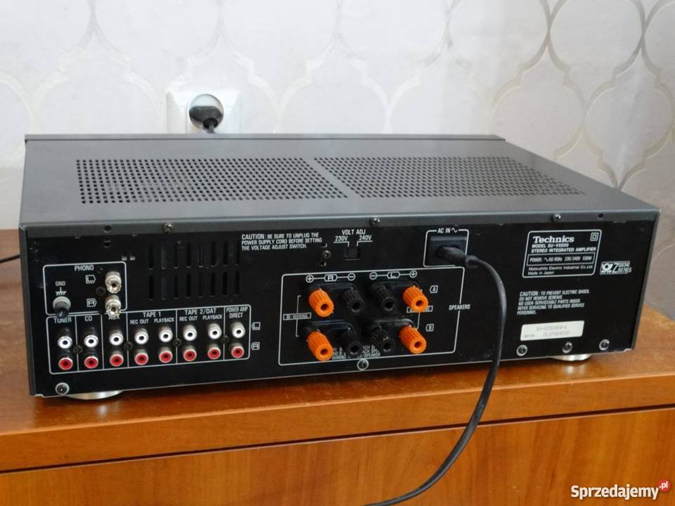 Wzmacniacz Technics SUVX500 sprawny 530 wat podkarpackie Jasło sprzedam