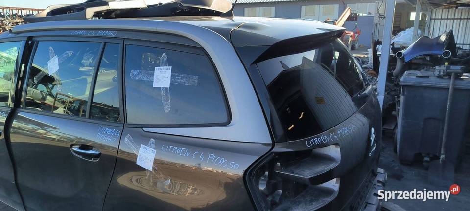 ĆWIARTKA BŁOTNIK LEWY TYŁ CITROEN C4 PICASSO KDK Lipno