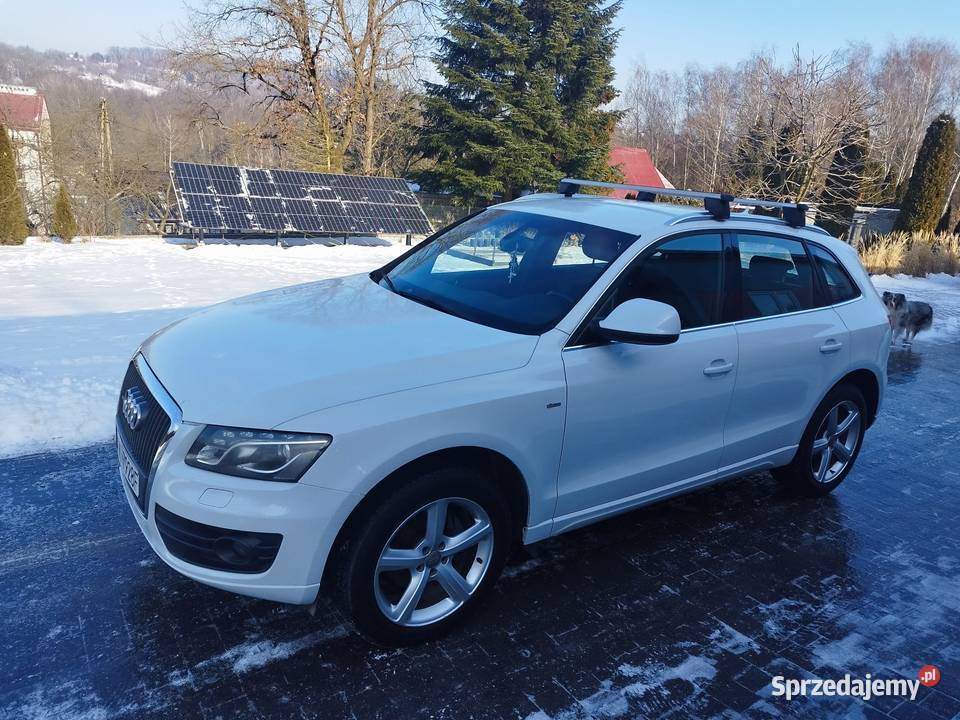 Audi Q5 I8R 20 Zarejestrowany stan Sline światła przeciwmgielne Samochody osobowe Kraków sprzedam