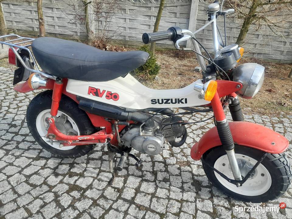 Motorynka suzuki rv50 4biegi romet komar mz wsk 40000km Tychów Nowy sprzedam