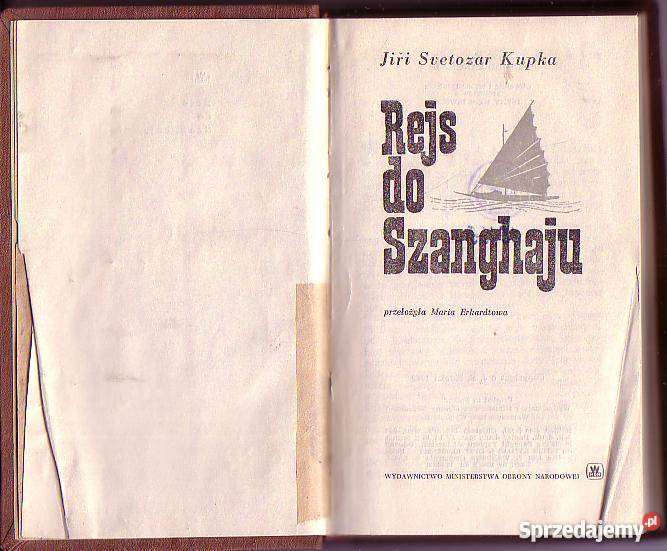 8061 REJS DO SZANGHAJU JURI SVETOZAR KUPKA