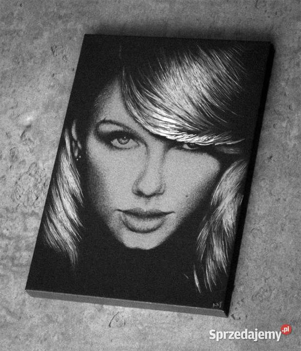 Taylor Swift Oryginalny obraz ręcznie Sandomierz