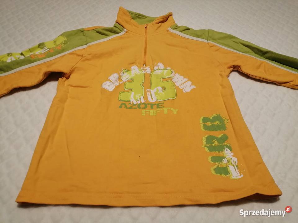 Bluza długi rękaw Motoa USA 110 pomarańczowa śląskie Czeladź