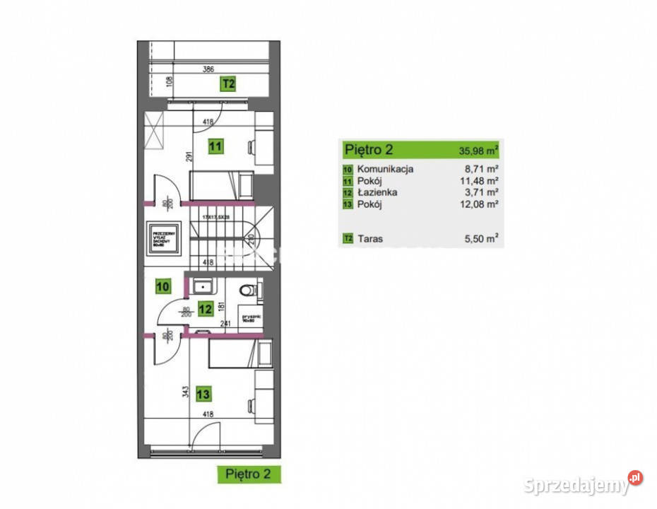 sprzedaży domu szeregowego Kraków Kliny 14234m2 małopolskie sprzedam