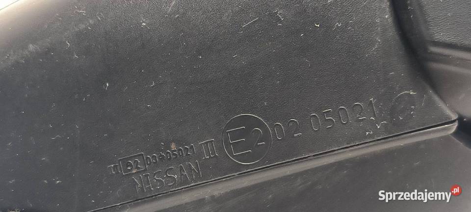 LUSTERKO PRAWE NISSAN NOTE 5PIN kujawsko-pomorskie Lipno