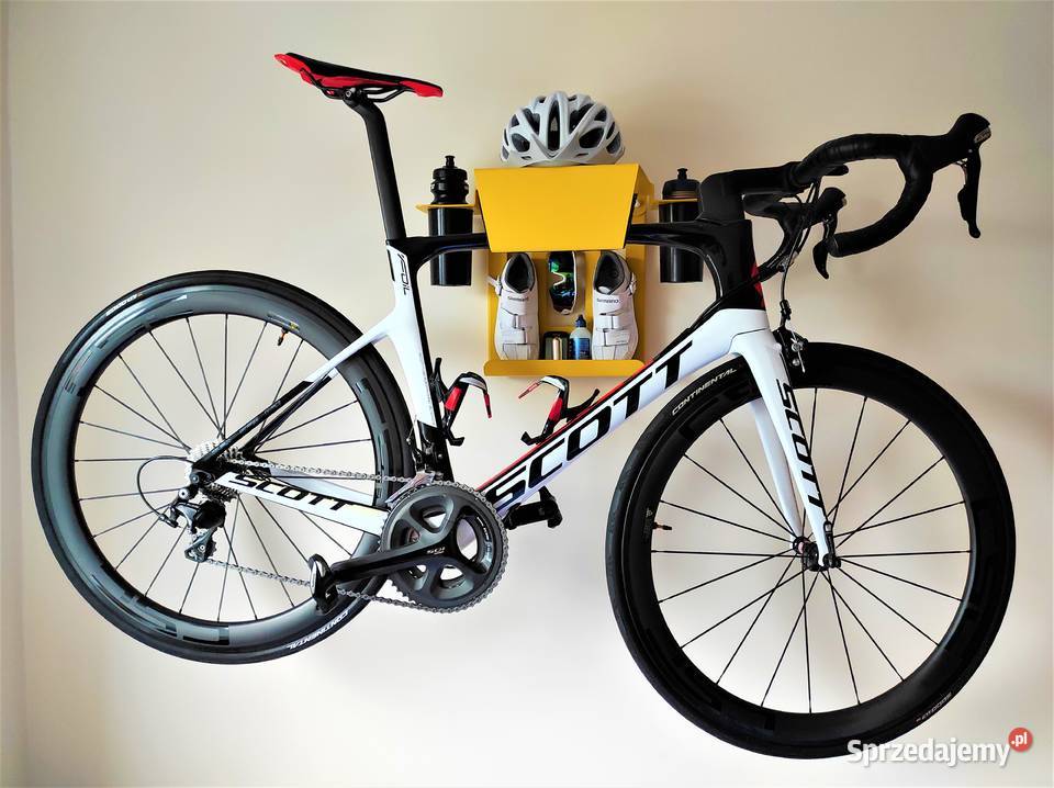 Uchwyt rowerowy Wieszak rowerowy ŻÓŁTY pomorskie Gdańsk