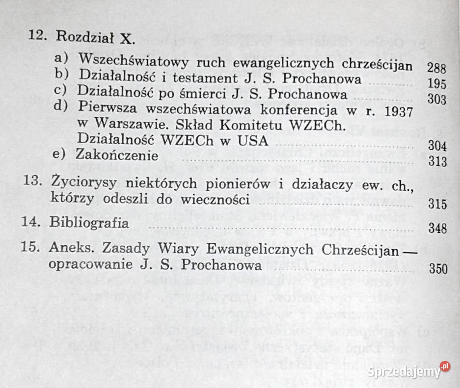Ewangeliczni chrześcijanie Ludwik Szenderowski Chełm sprzedam
