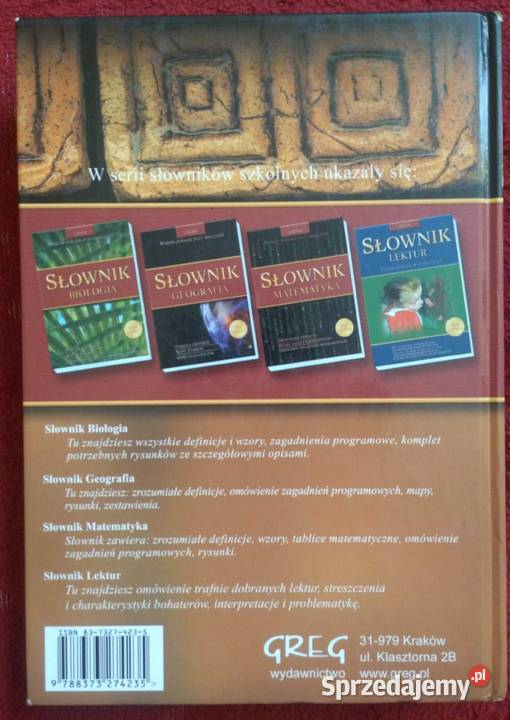 Słownik Historia Złote wydanie opolskie Paczków sprzedam