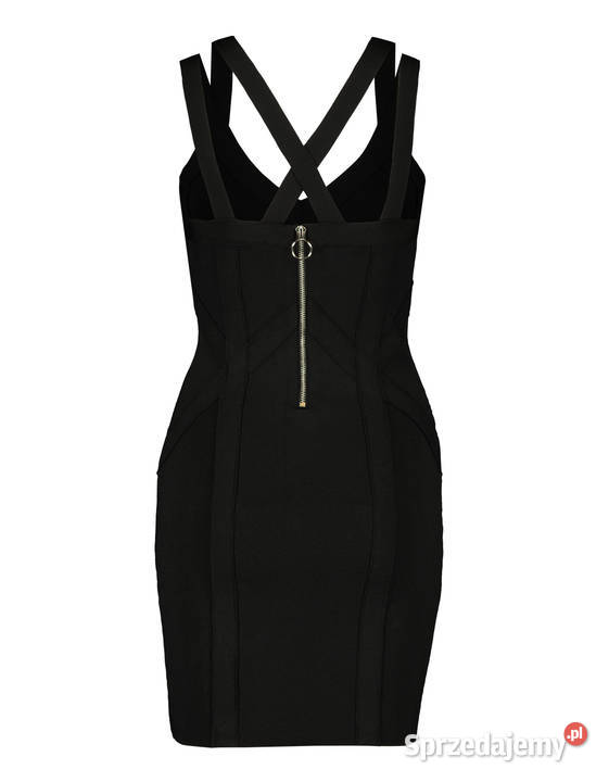 Czarna dopasowana sukienka xs 34 Tally Weijl Toruń