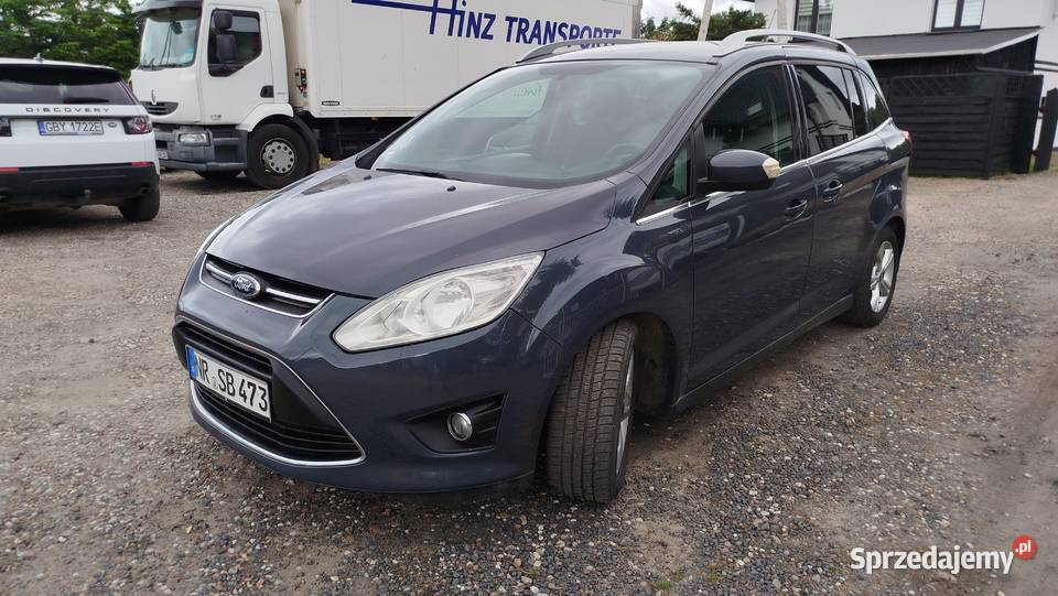 Ford Grand C Wyposażony Zadbany kurtyny powietrzne Bytów