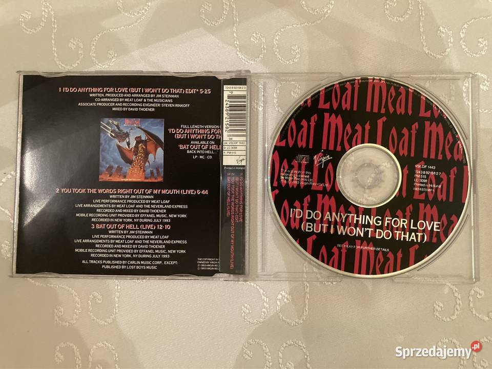 Płyta CD Single MEAT Love Id Do Anything For Czerwionka-Leszczyny