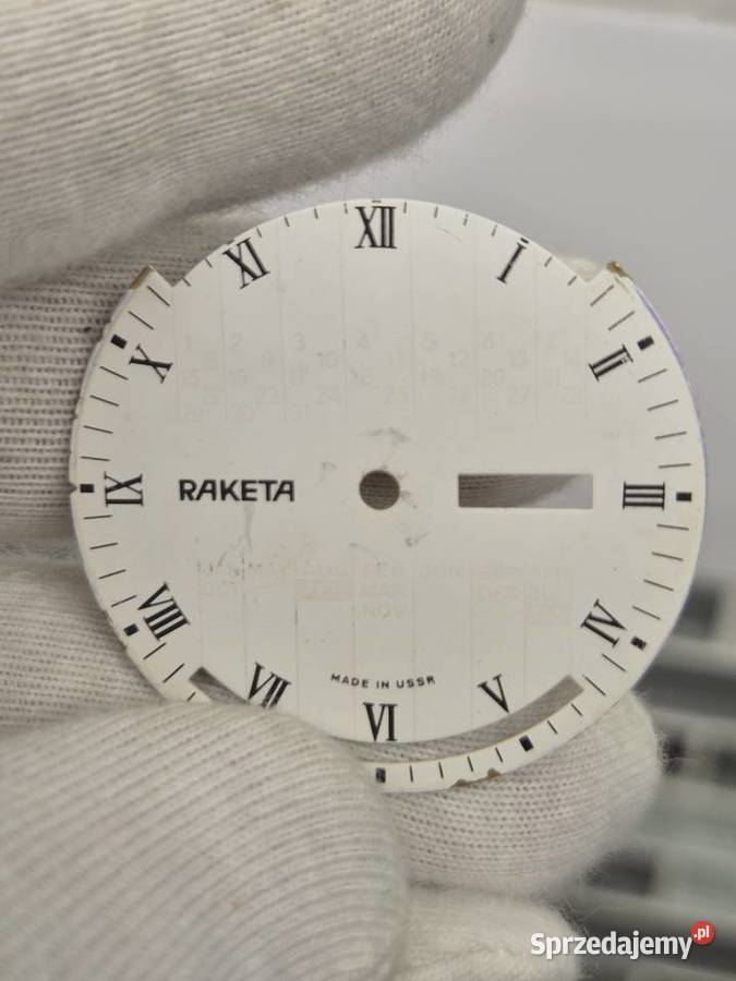 Tarcza zegarka Raketamultikalendarz Chorzów