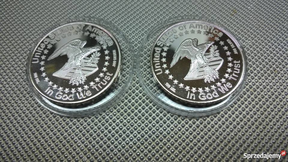 medale USA x 2 sztuki LUSTRO Warszawa