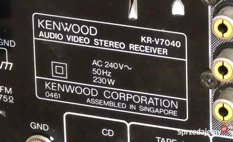 Amplituner wzmacniacz Kenwood KRV7040 mocny Elektronika podkarpackie Jasło