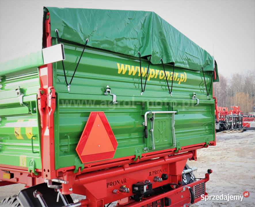 Przyczepa PRONAR PT606 6t PT608 610 paletowa nieuszkodzony Nowe Miasto Lubawskie
