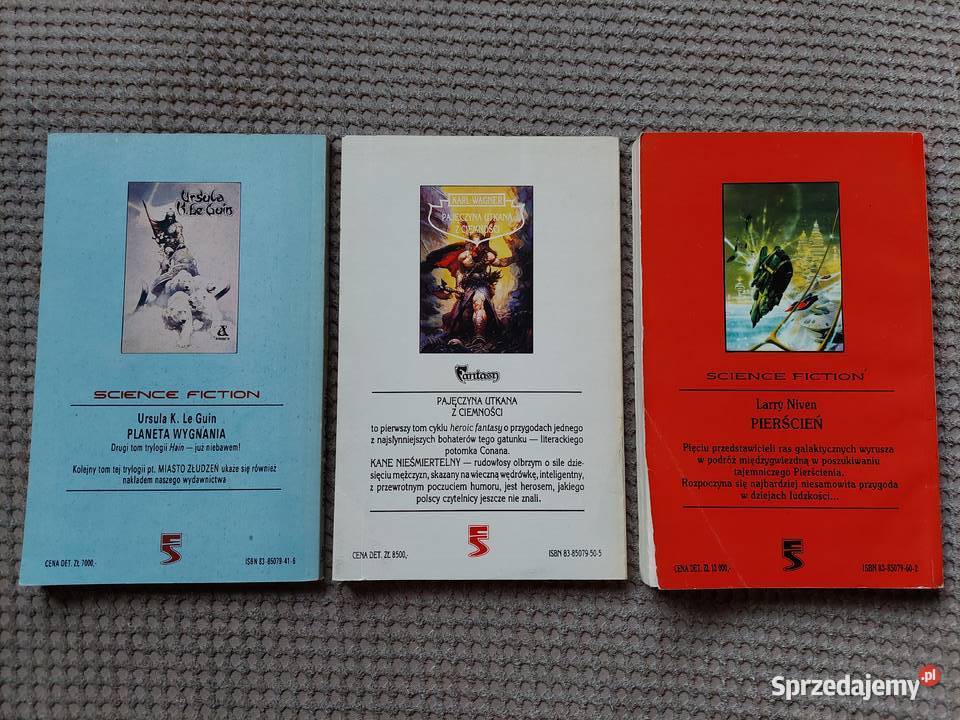 Ursula K Le Guin trylogia z cyklu Ekumeny sf Proza i poezja