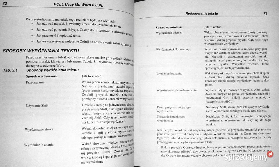 PC Learning Labs uczy MS Word 60 Paweł miękka