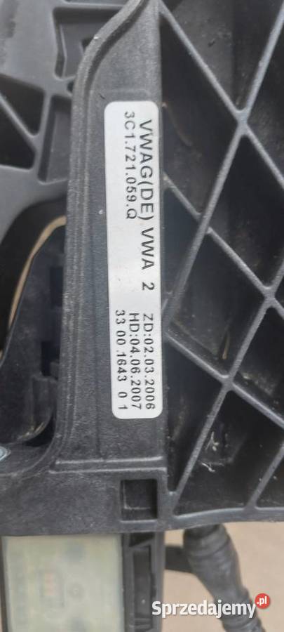 Pedał sprzęgła VW PASSAT B6 3C1721059Q osobowe zachodniopomorskie Szczecin sprzedam