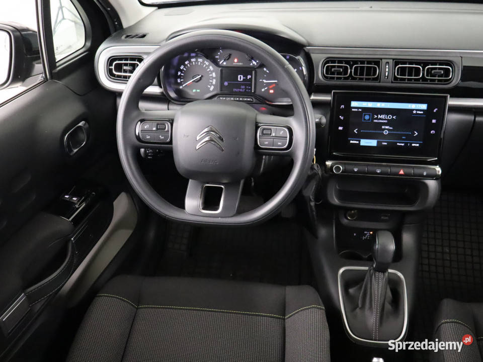 Citroen C3 12 PureTech czarny Bielany Wrocławskie
