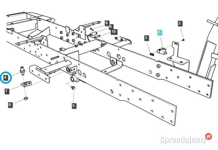 Czujnik położenia pedału sprzęgła TRG750 LS Tajęcina