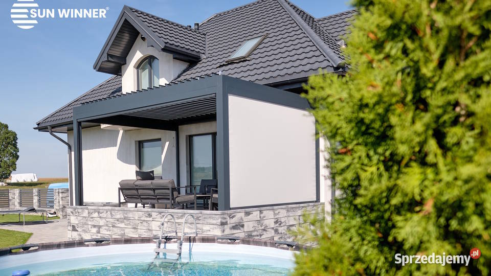 Pergola zadaszenie tarasu lamelowe Katowice