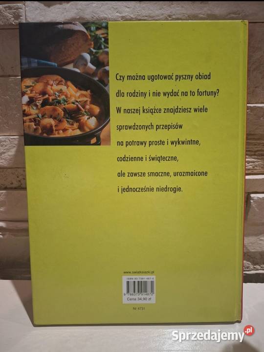 Książka z przepisami Siadamy do stołu twarda