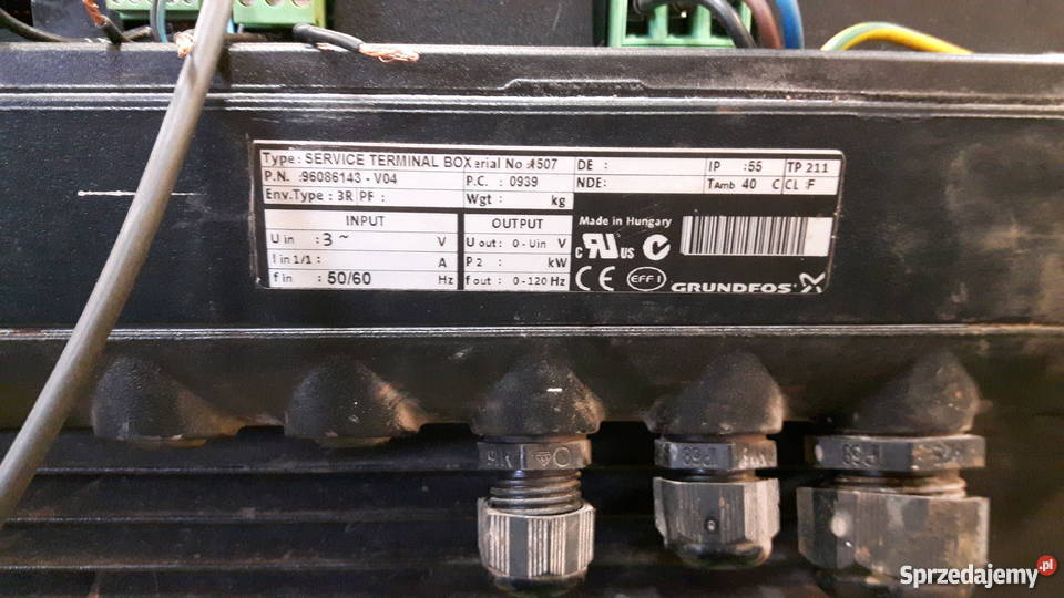 Silnik elektryczny Grundfos 40kw 2930obrmin śląskie Pszczyna sprzedam