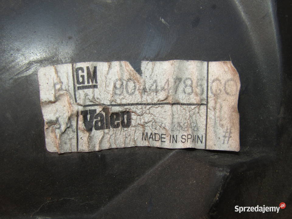 LAMPA PRZEDNIA PRAWA OPEL CORSA B90144785 VALEO Mysłaków