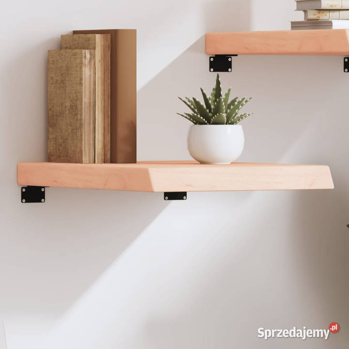 Półka 40x60x26 surowe lite drewno dębowe Półki Warszawa