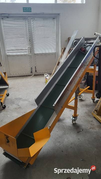 Taśmociąg z zabierakami przenośnik taśmowy Białogard