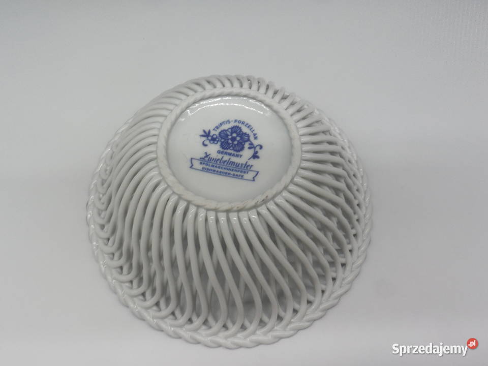 Ażurowy Koszyczek Porcelanowy Triptis Porcelana i szkło Raszków