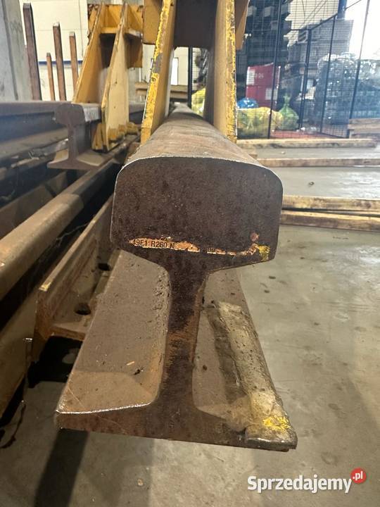 Szyny kolejowe S49 C 49E1 R260 15N Drzymałowo