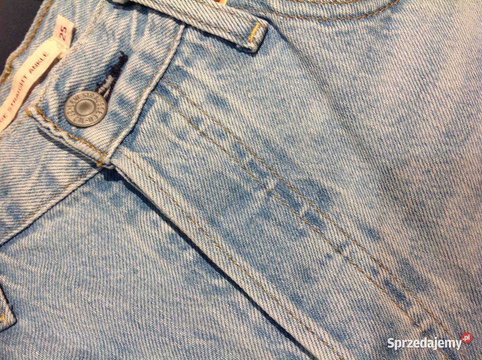 Spodnie Jeans Damskie Levis XS 25 szerokie Nowa Sól