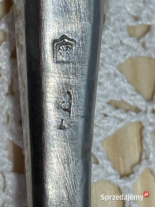 Srebro lopatka do ryb Carska Rosja Proba 84 875 Antyki Jelenia Góra