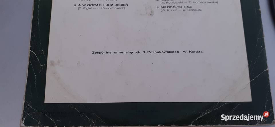 Jadwiga Strzelecka Co ja zrobię że cię lubię