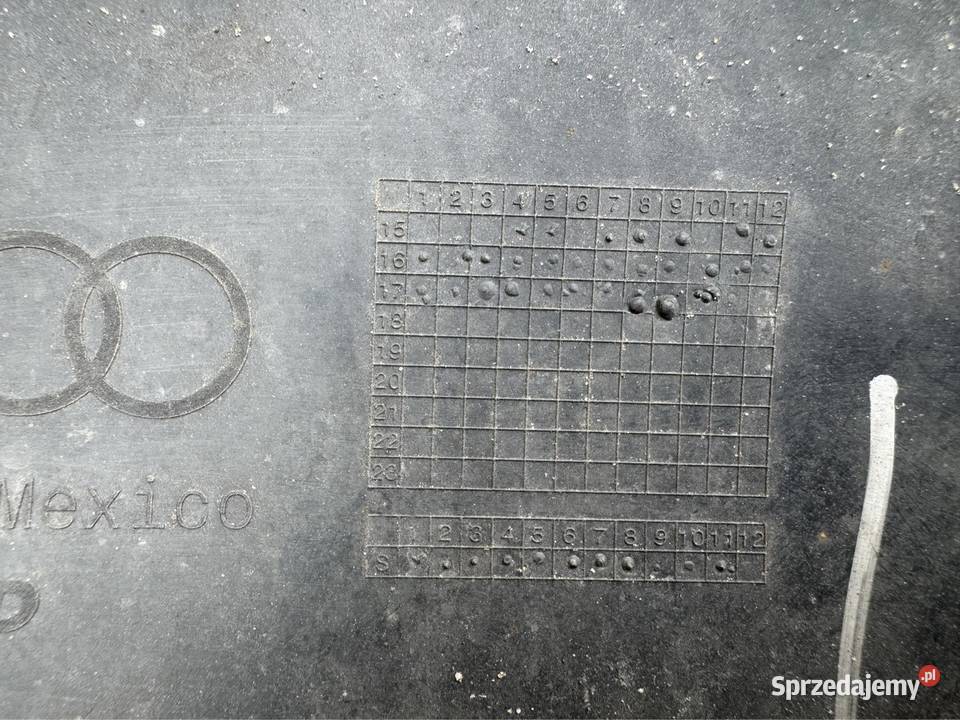 Spoiler osłona dół zderzaka przód Audi q5 2 II Motoryzacja Międzychód