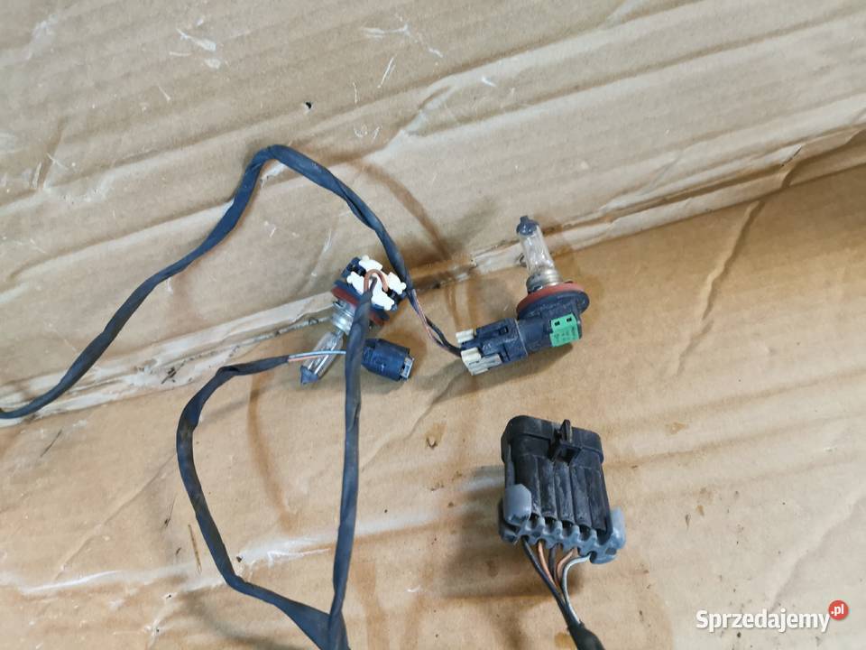 Wiązka instalacja halogenów zderzaka ml w164 Układ elektryczny