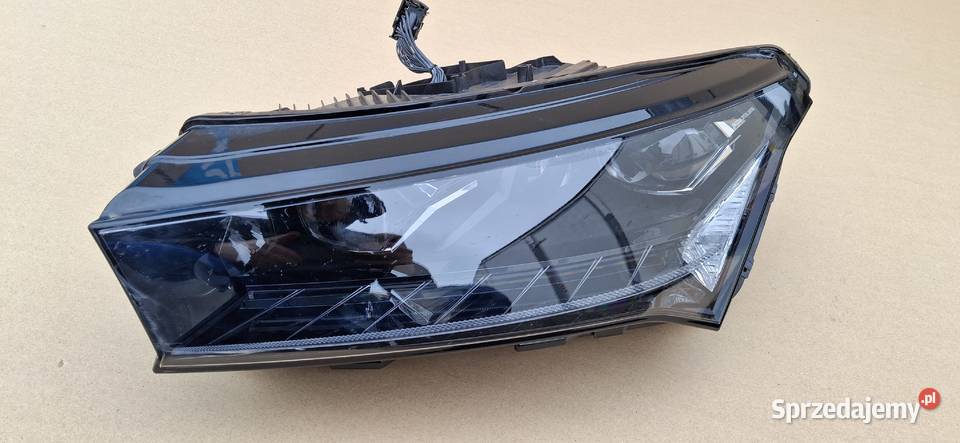 SKODA ENYAQ REFLEKTOR LEWY FULL LED LAMPA LEWA osobowe Bieleń sprzedam