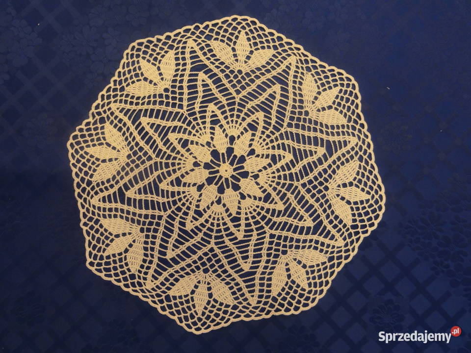 Serwetki na szydełku rękodzieło ręcznie robione Lublin sprzedam