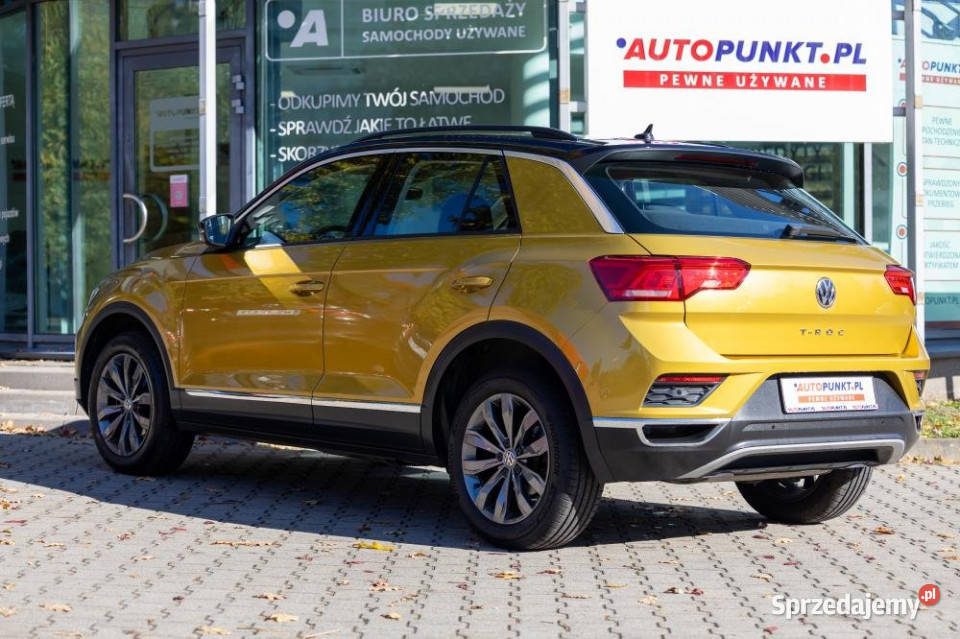 Volkswagen TRoc 2020r Salon Polska IWŁ Czujniki Chorzów
