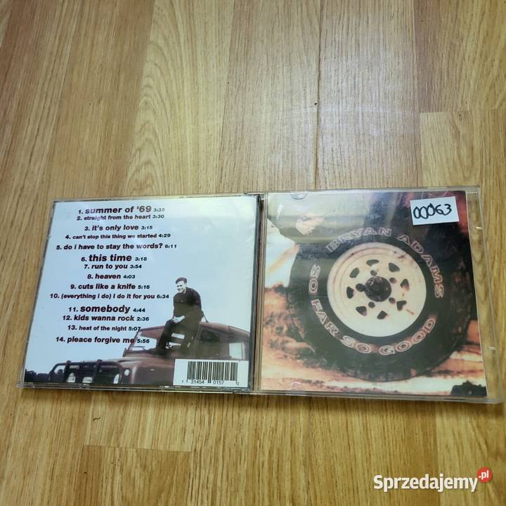 30 Bryan Adams na płytach CD Bydgoszcz sprzedam