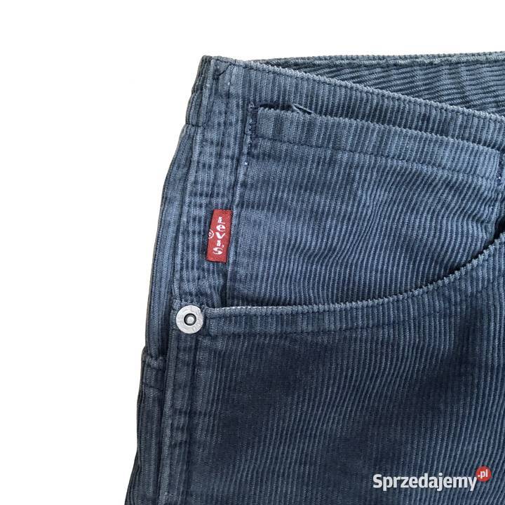 Niespotykane sztruksy Levis 29 x 34 Długie Skarżysko-Kamienna