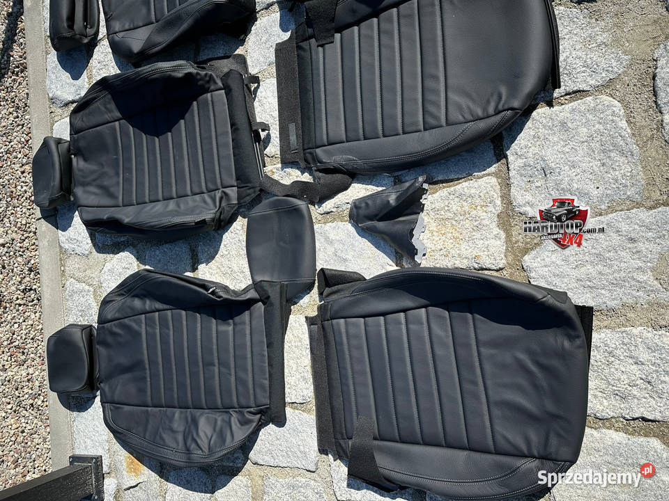 POKROWCE Oryginalne Zestaw Skóra na Fotele warmińsko-mazurskie Pasłęk sprzedam