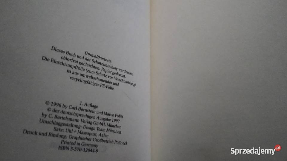 Seine Heiligkeit Johannes Paul II Bernstein Gdańsk